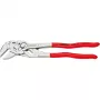 Knipex replės veržliaraktis 250 mm nikeliuoti PVC poliruoti nasrai