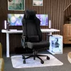 Arozzi Vernazza Soft Fabric žaidimų kėdė - Pure Black