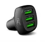 Automobilinis kroviklis PowerRide 54W 3xUSB 18W (Ultra Charge) GREENCELL