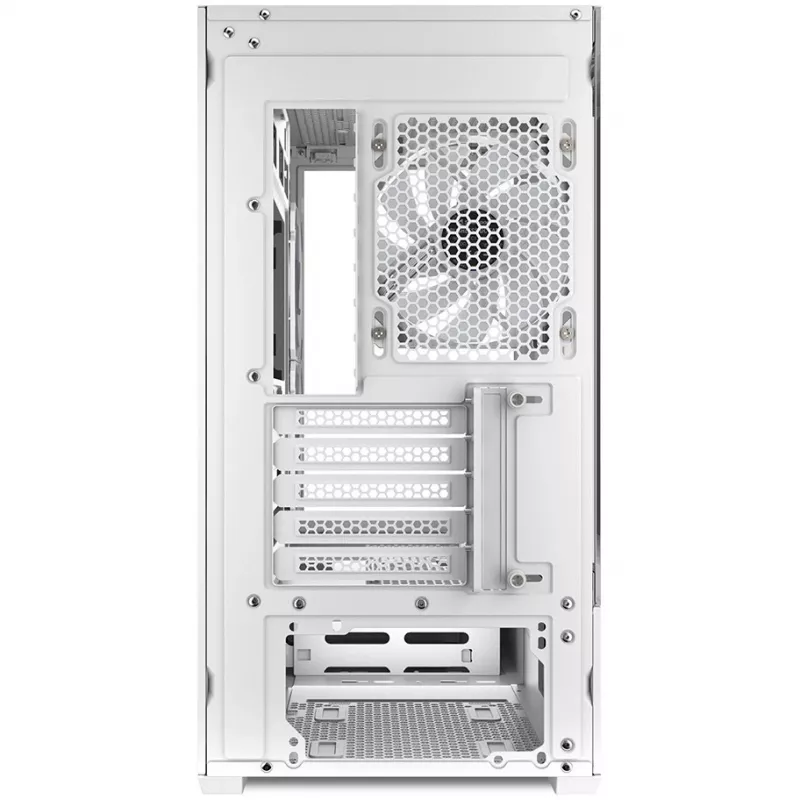 PC korpusas Sharkoon MK6 RGB Midi Tower baltas