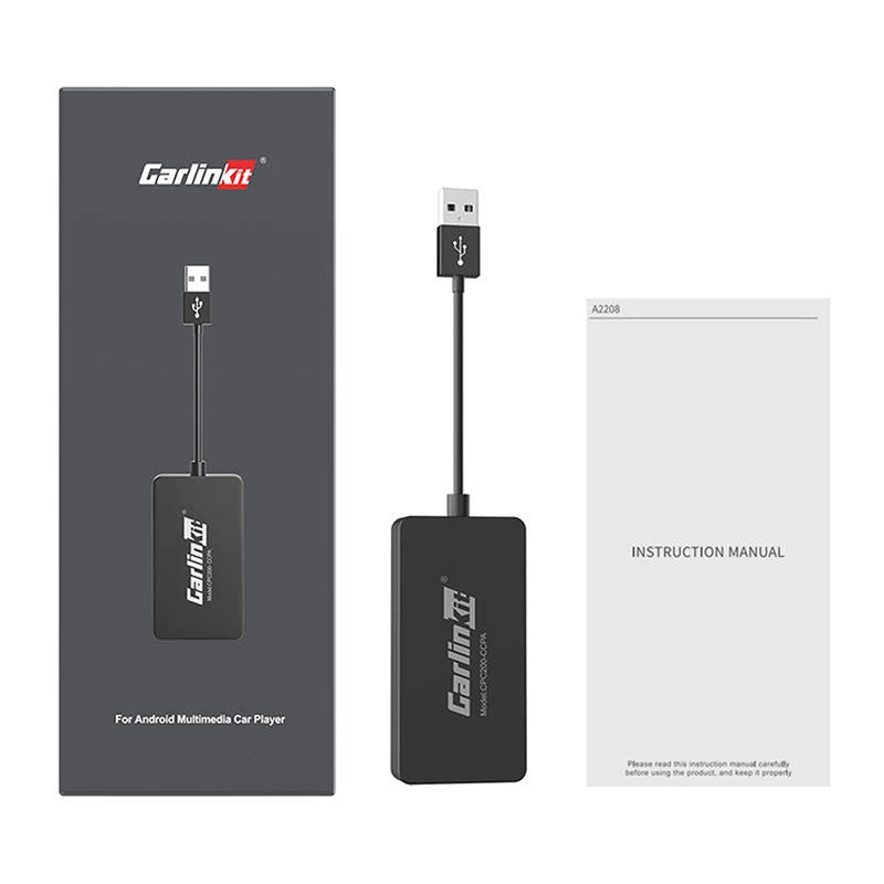 Belaidis adapteris Carlinkit CPC200-CCPA, skirtas Apple CarPlay ir Android Auto (CCPA protokolas)