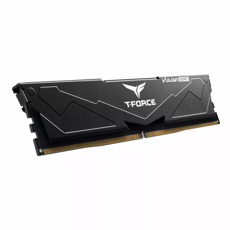 T-FORCE Vulcan DDR5 atminties rinkinys 32 GB (2x16 GB) 6000 MHz CL30 juoda