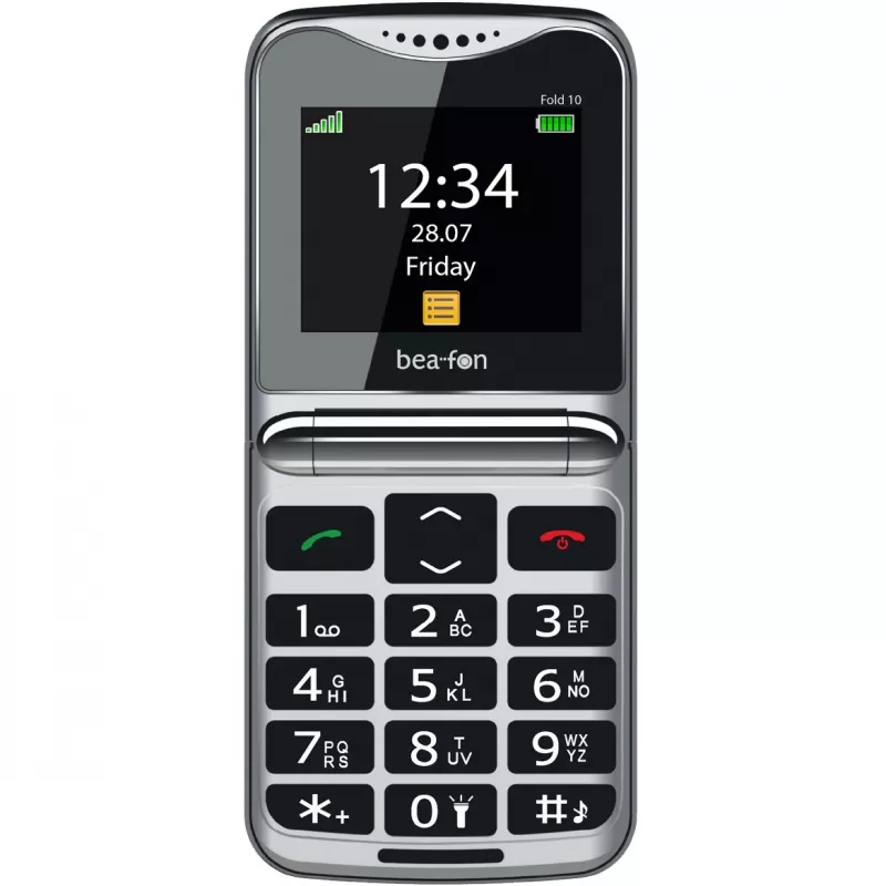 Mobilusis telefonas Bea-Fon Fold 10, 4.0 colių ekranas