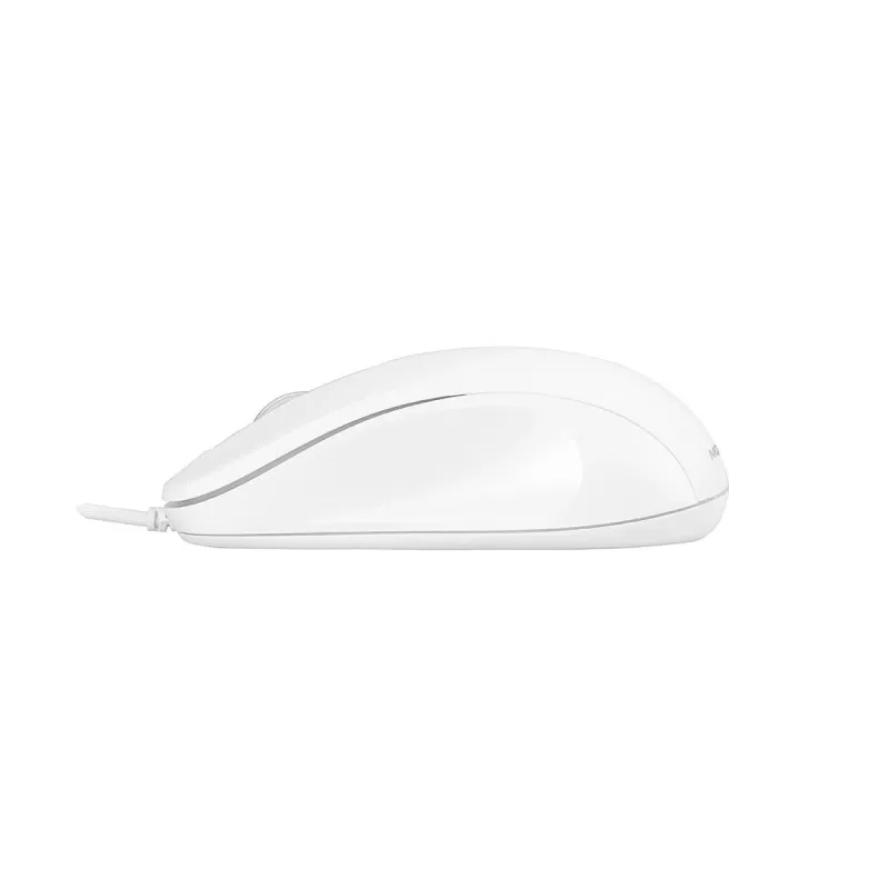 MODECOM M10 M-MC-0M10-200 pelė (optinė, 1000 DPI, balta spalva)
