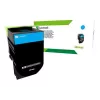Eksploatacinė medžiaga Lexmark 80C2SCE žydra