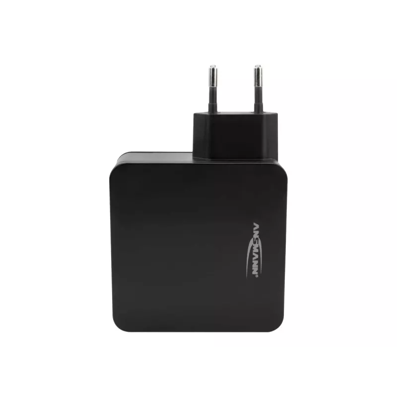 ANSMANN 247PD - Maitinimo blokas - 45 W - 4700 mA - PD, QC 3.0 - 2 išėjimo prievadai (USB, USB-C) - Juodas (1001-0095)