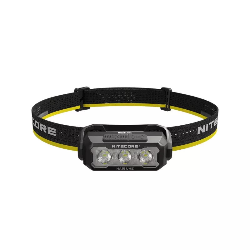 Nitecore HA15 UHE – kompaktiškas priekinis žibintas, iki 400 liumenų