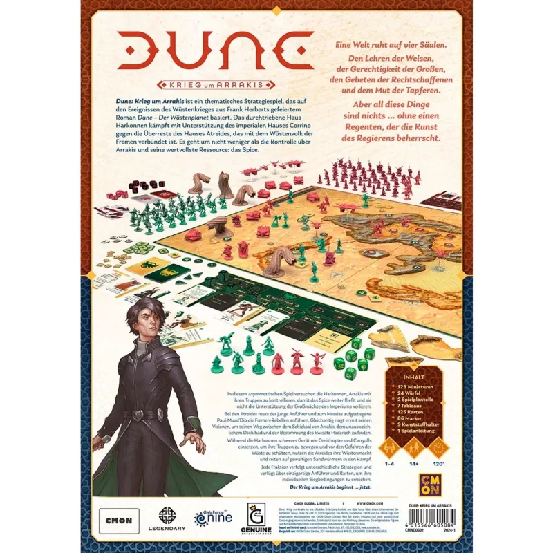 Dune: War for Arrakis, stalo žaidimas