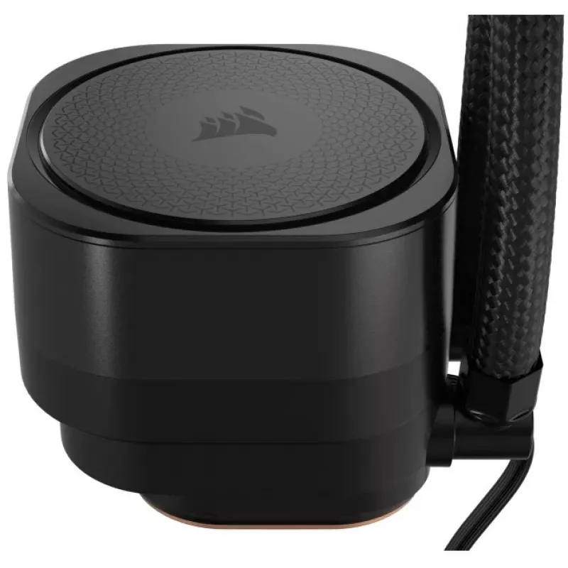Corsair NAUTILUS 240 RS – skystu aušinamas procesoriaus aušintuvas, juodas