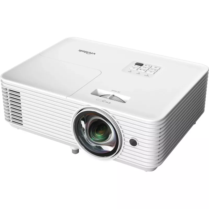 Trumpo fokusavimo projektorius Vivitek DX335ST – 3200 ANSI liumenų, WXGA 1280×800, 0.52:1, 16 W garsiakalbis, HDMI 2.0