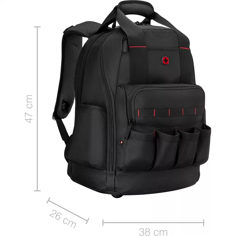 Kuprinė nešiojamam kompiuteriui Wenger 653723, skirta 40,6 cm (16 colių) nešiojamiesiems kompiuteriams, nešimo kuprinė