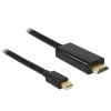 Vaizdo kabelio adapteris DeLOCK 83698 Mini DisplayPort į HDMI 1m Juodas