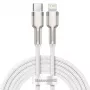 Baseus Cafule kabelis 2m Lightning į USB-C greitas įkrovimas ir duomenų perdavimas