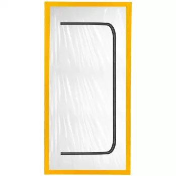 Dulkių barjeras durims, renovacijos dulkių uždanga 220x110 cm