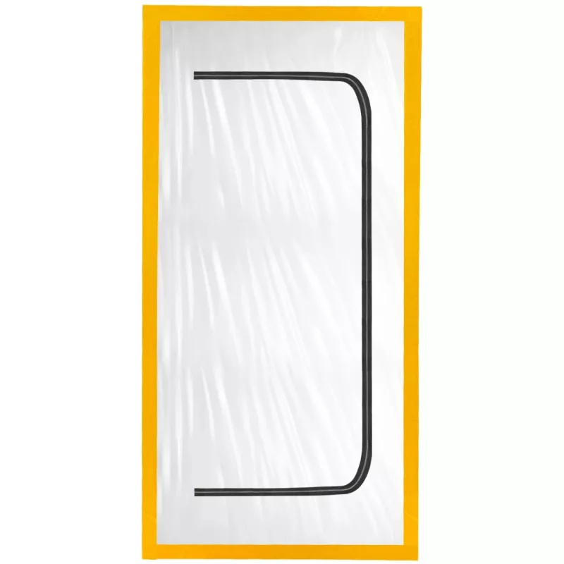 Dulkių barjeras durims, renovacijos dulkių uždanga 220x110 cm