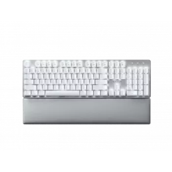 Razer Pro Type Ultra klaviatūra USB RF Wireless Bluetooth QWERTY JAV anglų sidabrinė balta