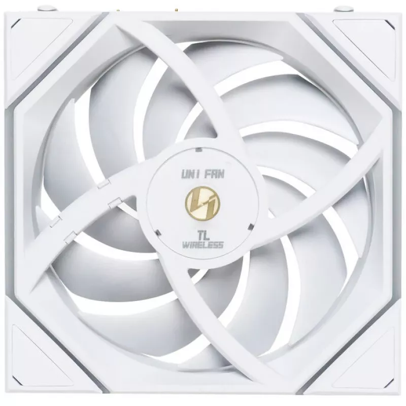 Lian Li UNI FAN TL Wireless 12RTL1W1W kompiuterio korpuso ventiliatorius, ARGB, PWM, Reverse Blade, 120 mm, baltas
