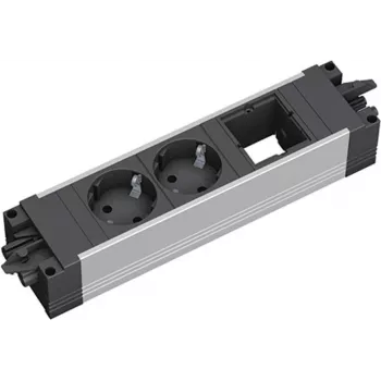 Bachmann STEP ALU 906.09528 elektros skirstytuvas, 2x CEE 7/3 lizdai, GST18