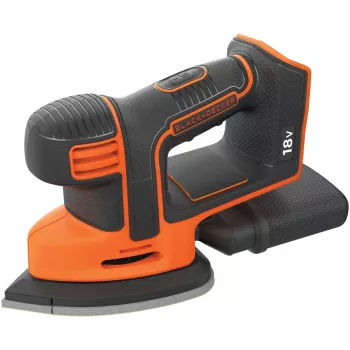 Detalinis šlifuoklis Black & Decker BDCDS18N, belaidis 18V Li‑Jon 1.5Ah, 12 000 RPM, juodai oranžinis
