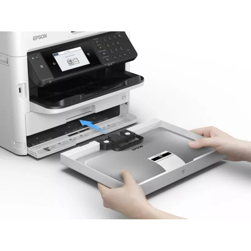 Monochrominis rašalinis daugiafunkcis spausdintuvas Epson WorkForce Pro WF-M5799DWF A4, didelės apkrovos 60K–100K puslapių