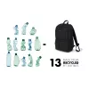 Kuprinė DICOTA D31696 Juoda, iš perdirbto PET