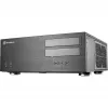 Korpusas SilverStone Grandia GD08 – stalinis – SSI EEB – be maitinimo šaltinio – juodas – USB/audio