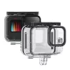 Vandeniui atsparus dėklas Telesin GP-WTP-901, skirtas GoPro Hero 9 – apsauginis povandeninis korpusas