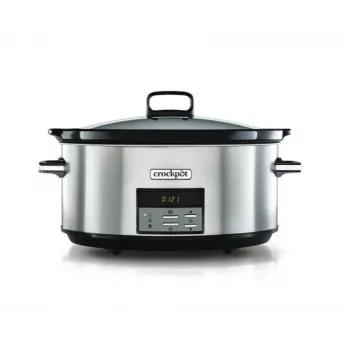 Lėtas virimo puodas Crock-Pot CSC063X 7,5 L, 320 W, nerūdijančio plieno korpusas, keraminis išimamas dubuo