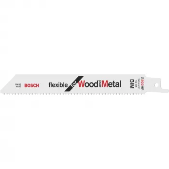 Pjūklo geležtė Bosch S 922 HF Bimetal 15 cm medžiui ir metalui