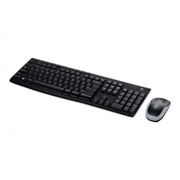 Belaidis klaviatūros ir pelės rinkinys Logitech MK270