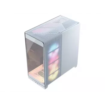 PC korpusas Corsair 4500X LX-R RGB grūdintas stiklas Midi bokštas Baltas