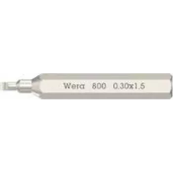 Wera 800 Micro Slotted-Bit 1,5 mm 1 vnt (05058104001)