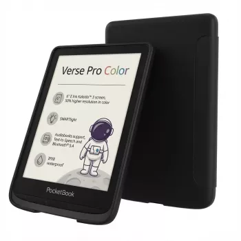 E-skaitmeninė knyga Pocketbook Verse Pro Color 6 colių su dėklu