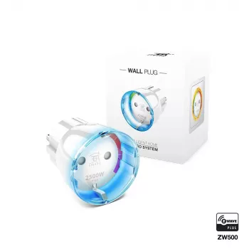 Fibaro FIBEFGWPF-102-5 kištukinis adapteris F tipas Baltas