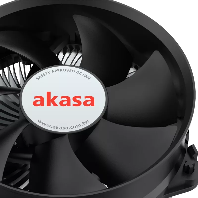 Akasa AK-CC6607EP01 žemo profilio CPU aušintuvas - lizdas LGA 1700, 64,5 mm aukštis (AK-CC6607EP01)