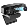 Internetinė kamera Savio CAK-06 4K Ultra HD USB juoda
