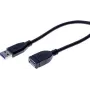 USB kabelis Tecline 532459 USB 3.2 Gen 1 0,5m juodas