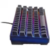 Deltaco Gaming klaviatūra DK240 mini 60% USB, RGB juoda