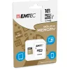 EMTEC Gold+ 16GB microSDHC atminties kortelė, Class 10, su SD adapteriu