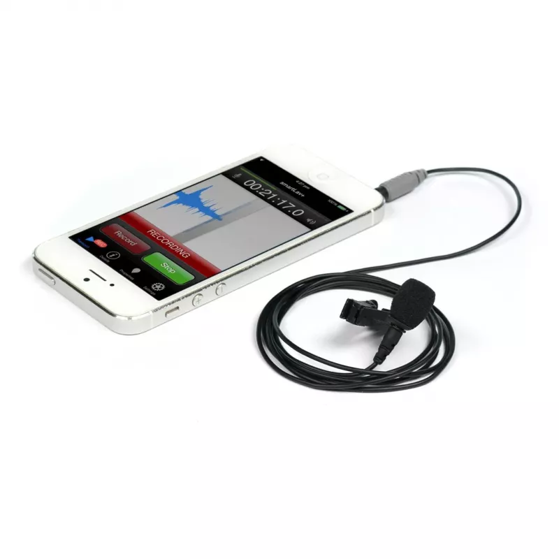 Lavalierinis mikrofonas RØDE smartLav+ — laidinis, visakryptis, 3,5 mm, 20–20 000 Hz, -35 dB jautrumas, 2 vnt., dėklas