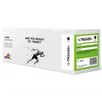 Dažų kasetė Brother TN2420 TB-TN2420N 100% nauja juoda