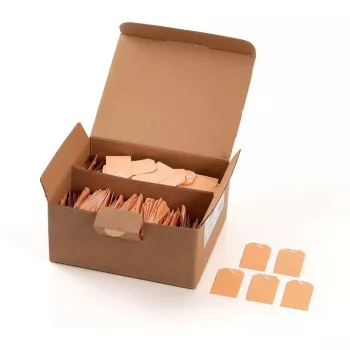 Siuntų etiketės HERMA 6012 35x60 mm su plastikinėmis įvorėmis