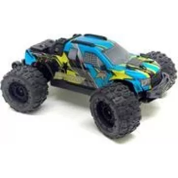 Absima Mini AMT Fluo Blue Brushless 1:16 elektrinis RC monster sunkvežimis visais ratais varomas (16031)