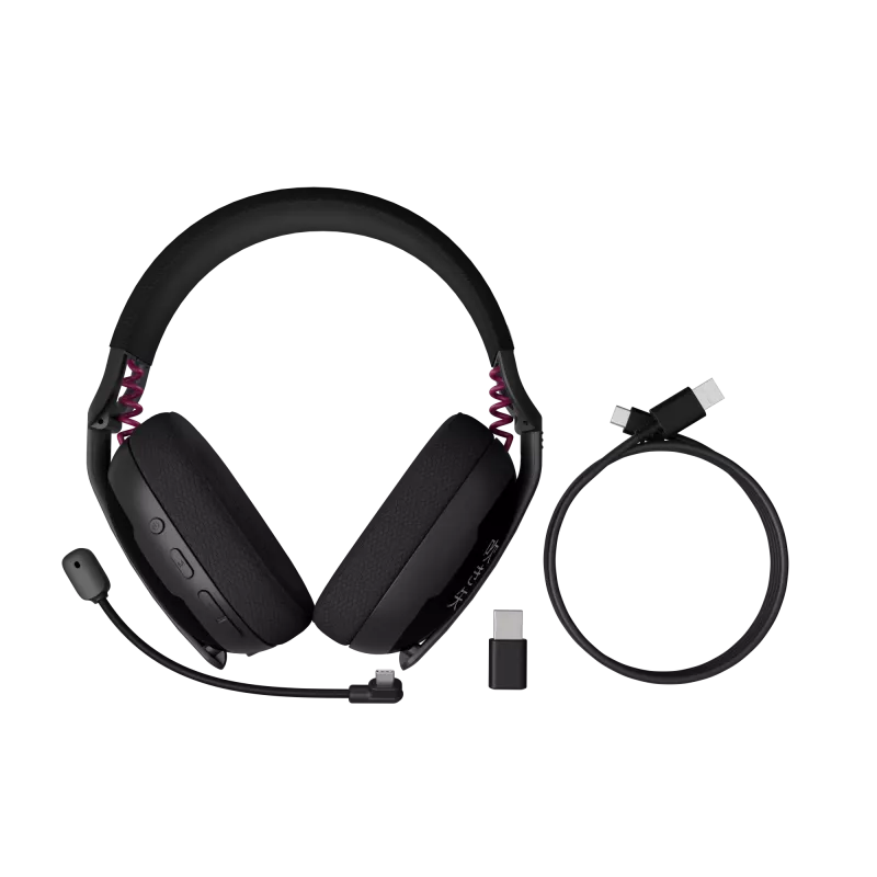 Genesis Fury Fukiya F6 belaidės ausinės žaidimams, Bluetooth, Over-Ear, mikrofonas, juodos