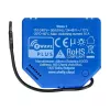 Išmanioji relė Shelly Qubino Wave 1 Plastikas 110–240V 16A, Z-Wave 868,4 MHz, mėlyna, montuojama ant sienos