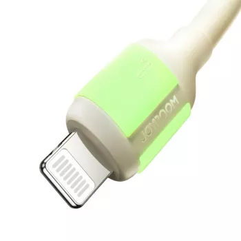 USB-A į Lightning laidas Joyroom S-A53 3A 1,2m Smėlio spalvos