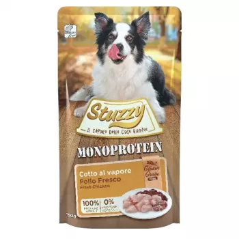 STUZZY Monoprotein Chicken - šlapias šunų maistas - 150g