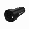 CANYON automobilinis įkroviklis OnDrive 24 24W 2xUSB-A juodas