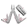 Extralink Multitool, Kišeninis Peilis 23-in-1, su Dėklu, Sidabrinis