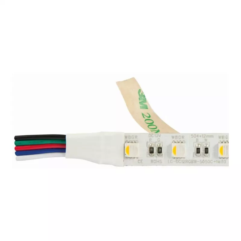 Synergy 21 LED juosta Flex Strip 5050 - 60 RGB DC24V + RGB-W vienas lustas nw IP20